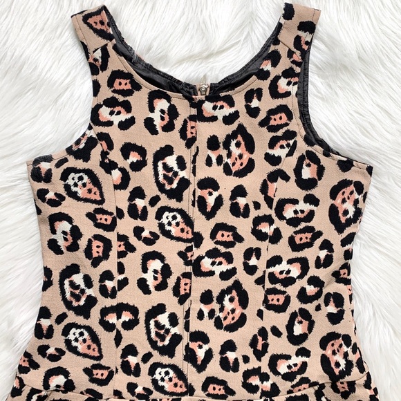 2/$20🌸 In Luv Cheetah Drop Waist Skater Dress - Picture 5 of 8